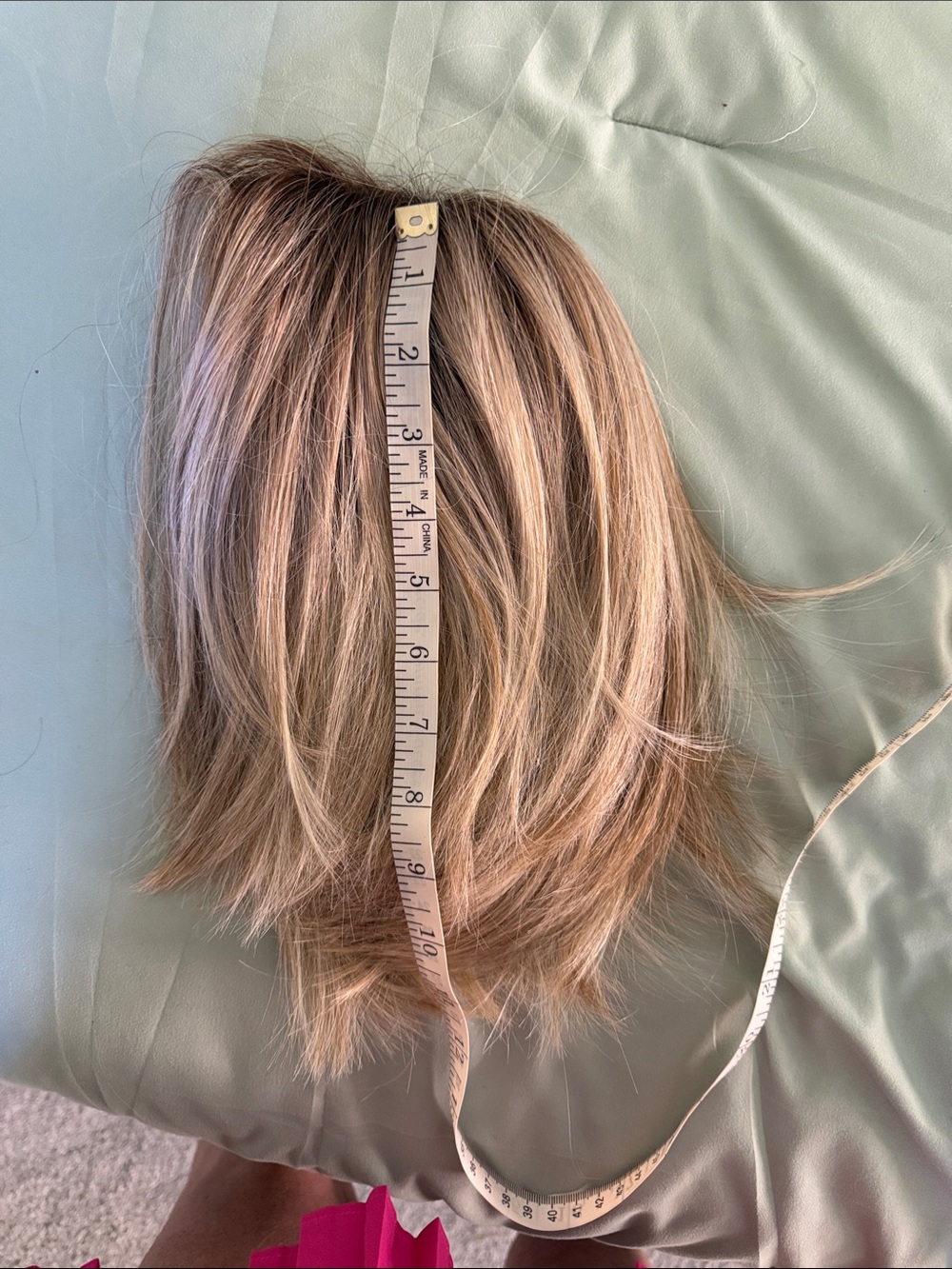 Belle Tress Layered - Natural Ash Blonde approximately 11 inches synthetic - Picture 6 of 6